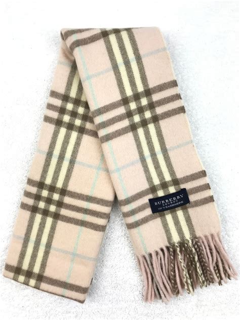 authentic burberry scarf on ebay